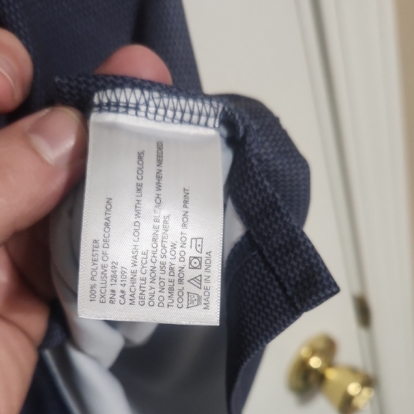 Greg Norman Collection Blue Polo Performance Polo - Picture 8 of 8